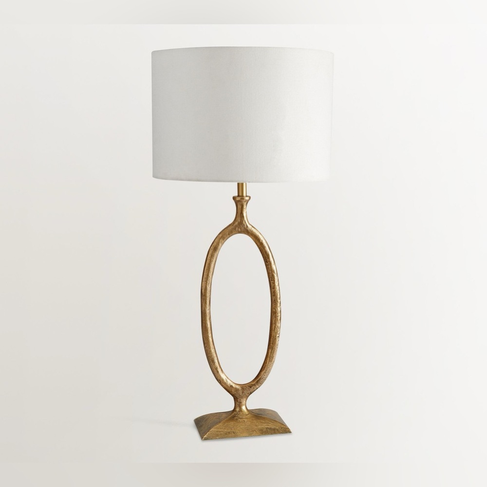 Pottery Barn
Easton Forged-Iron Table Lamp (23")
Set of two
 $249 each at store